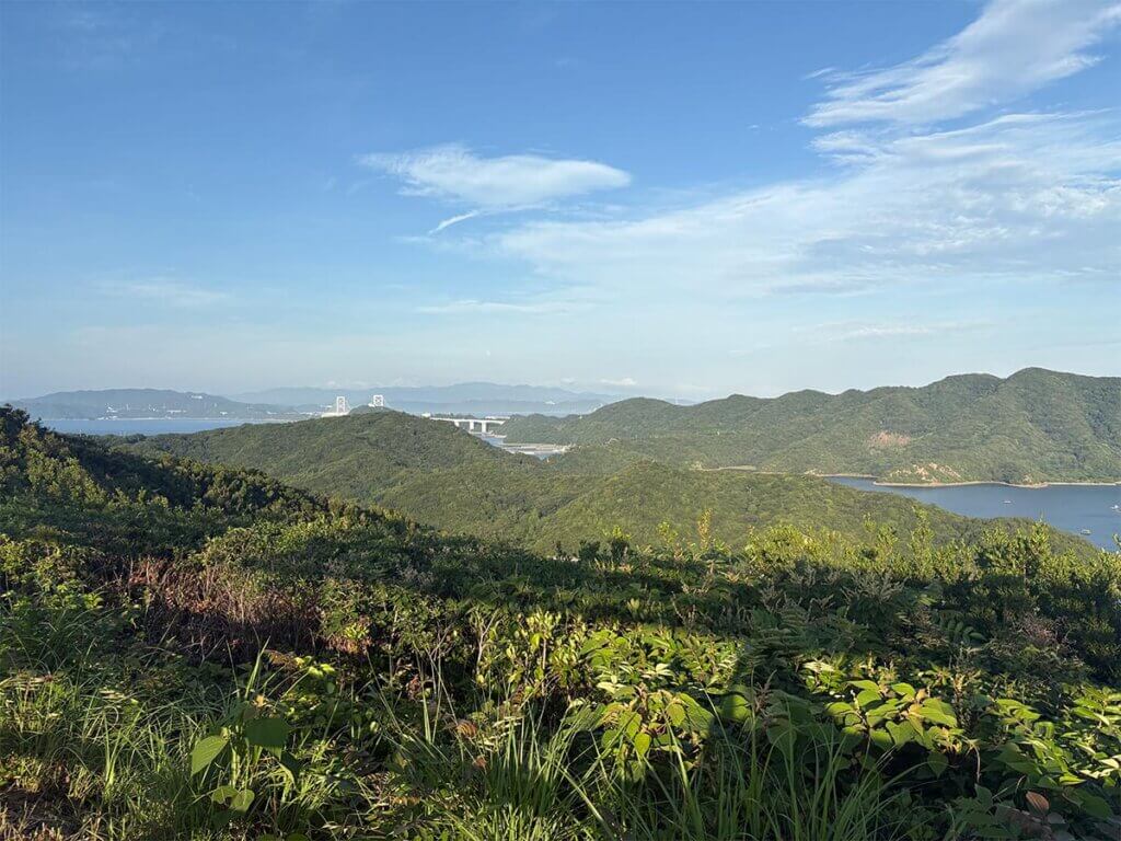 鳴門スカイライン日本絶景街道を走る