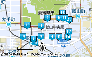 華 中予 周辺のバス停情報ゼンリンいつもNAVI