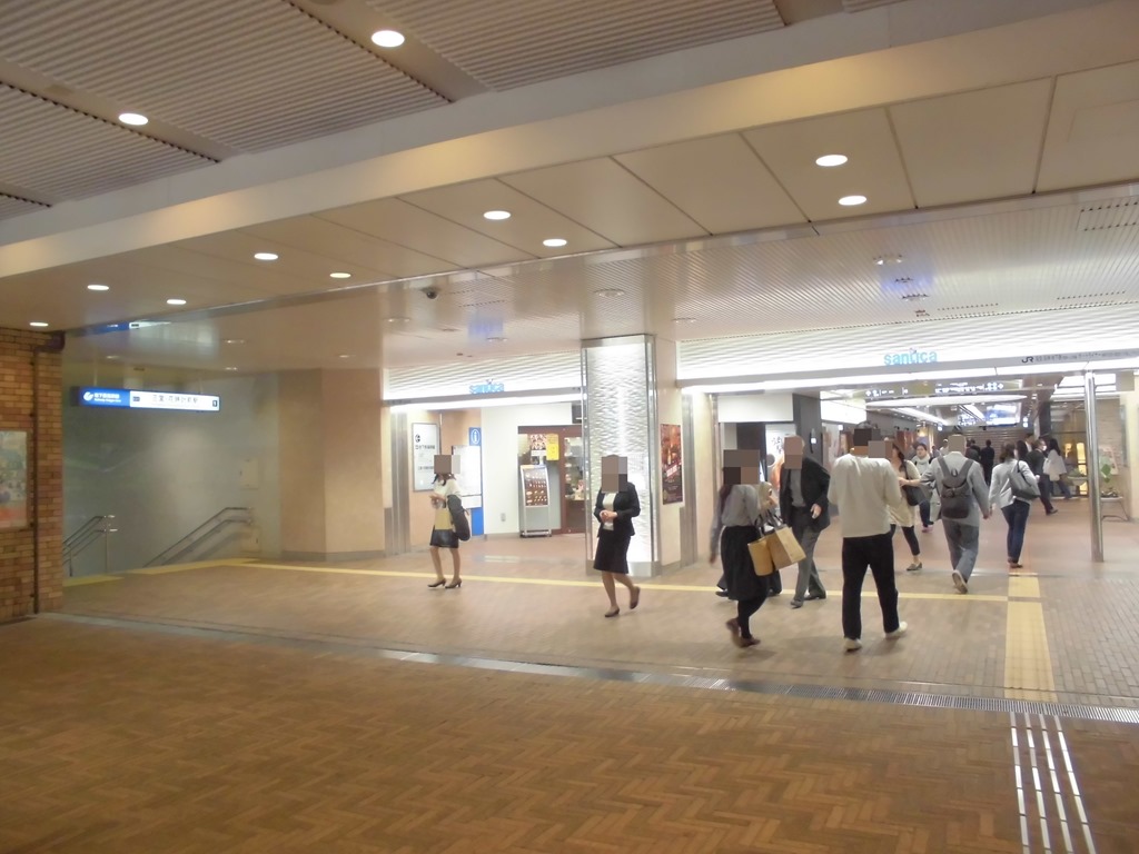 地下鉄海岸線三宮・花時計前駅から就労移行支援WithYou神戸校へのアクセス大阪の就労移行支援事業所WithYou