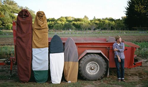 手作りサーフボードケース