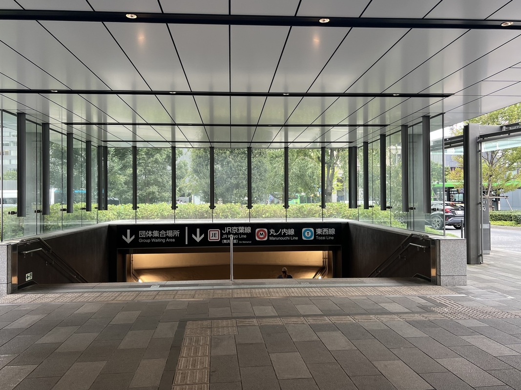 東京駅 団体集合場所 学生待ち合わせ場所 への道順アクセス 行き方-