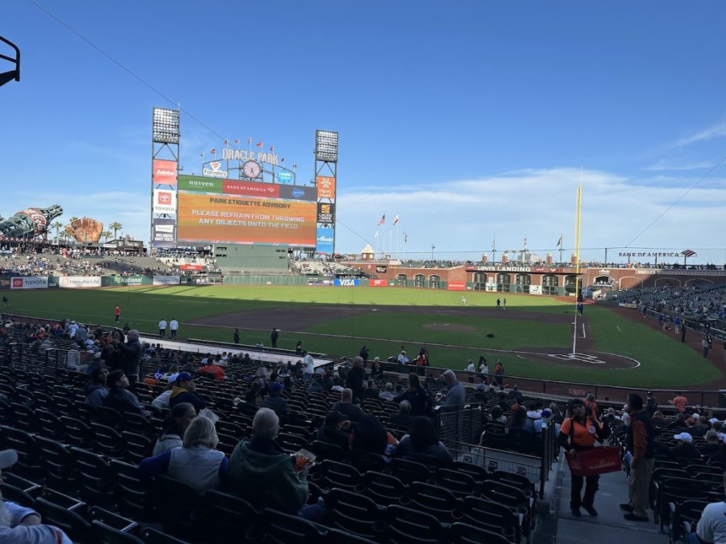 オラクル・パーク Oracle Park 球場の歩き方