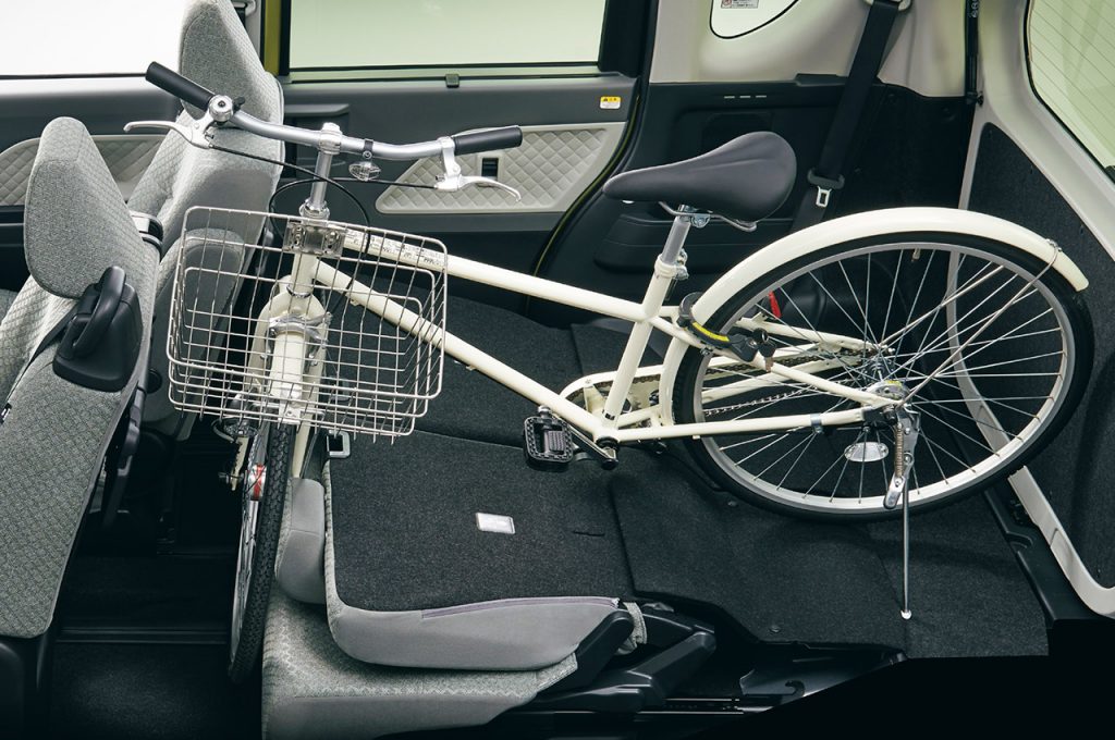 クロスバイクを車に載せる方法 軽自動車編オンザロード