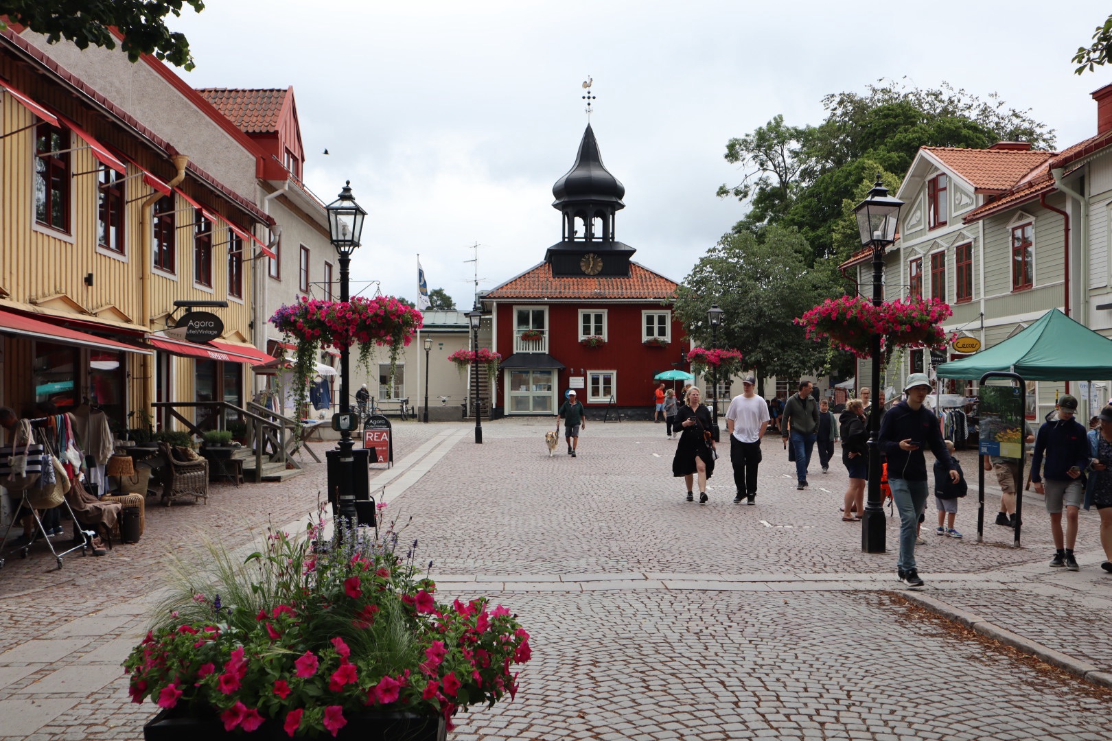ストックホルムの街並みスウェーデン旅行記01