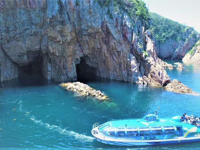 青海島観光汽船Nagato-shi Yamaguchi