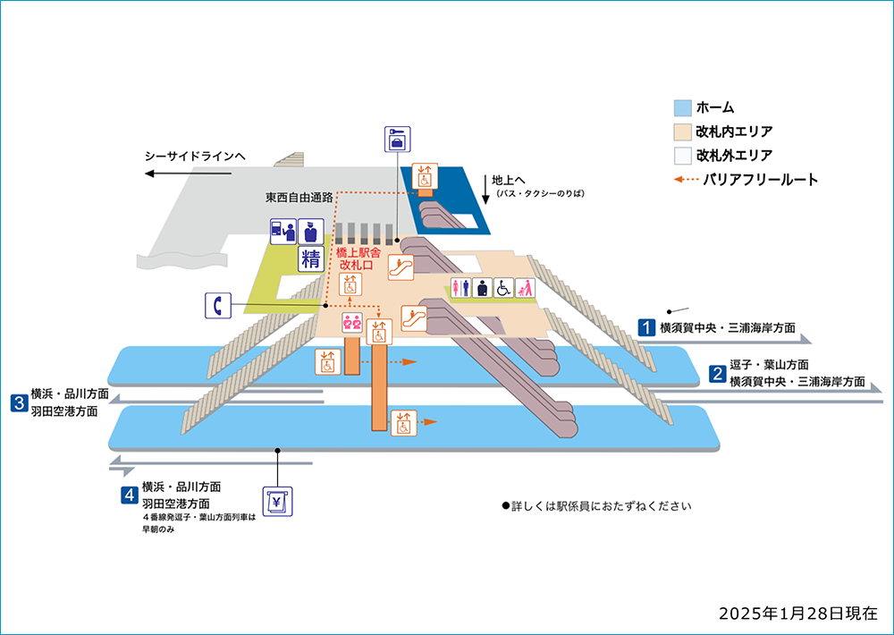 金沢八景駅移転・延伸後の様子 - 三丁目の夕日の乗車記