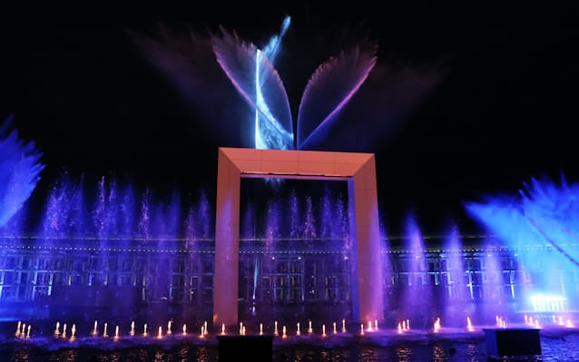 日本最大級の噴水ショーも 大阪・関西万博にあわせ“水都大阪”の魅力アピール 河川上でのウォーターショーなどイベント始まる