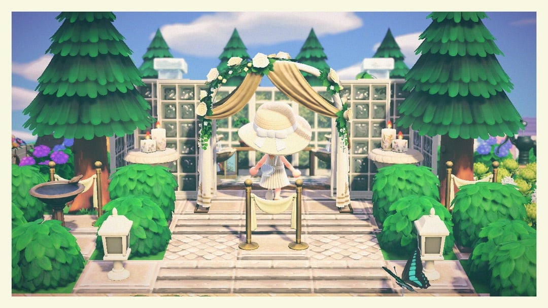 あつ森 マーケット広場とヨーロッパの街並み - マイミーボックス