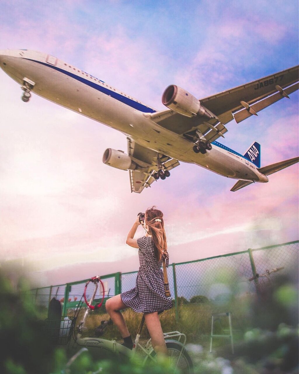 元気になれるスポット飛行機撮影の聖地「千里川の土手」 ・ 大阪国際空港 伊丹空港