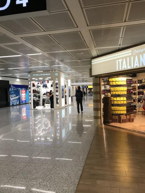 フィウミチーノ空港 イタリア、ローマ のレオナルドダヴィンチ国際空港Aeroporto Internazionale Leonardo