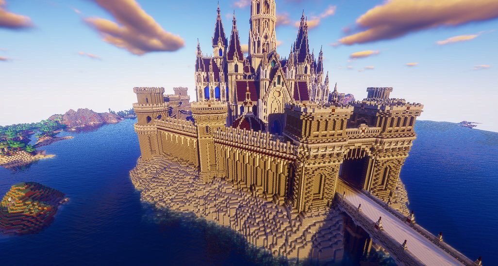 城壁の塔をちょっとアップグレードしただけで、マジで全然違うわ！ : r Minecraft