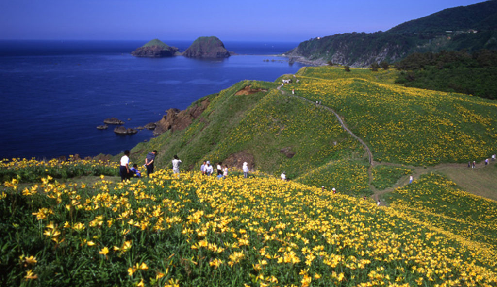 海に沈む夕日を眺める時間😌 佐渡の北部 外海府 そとかいふ 海岸
