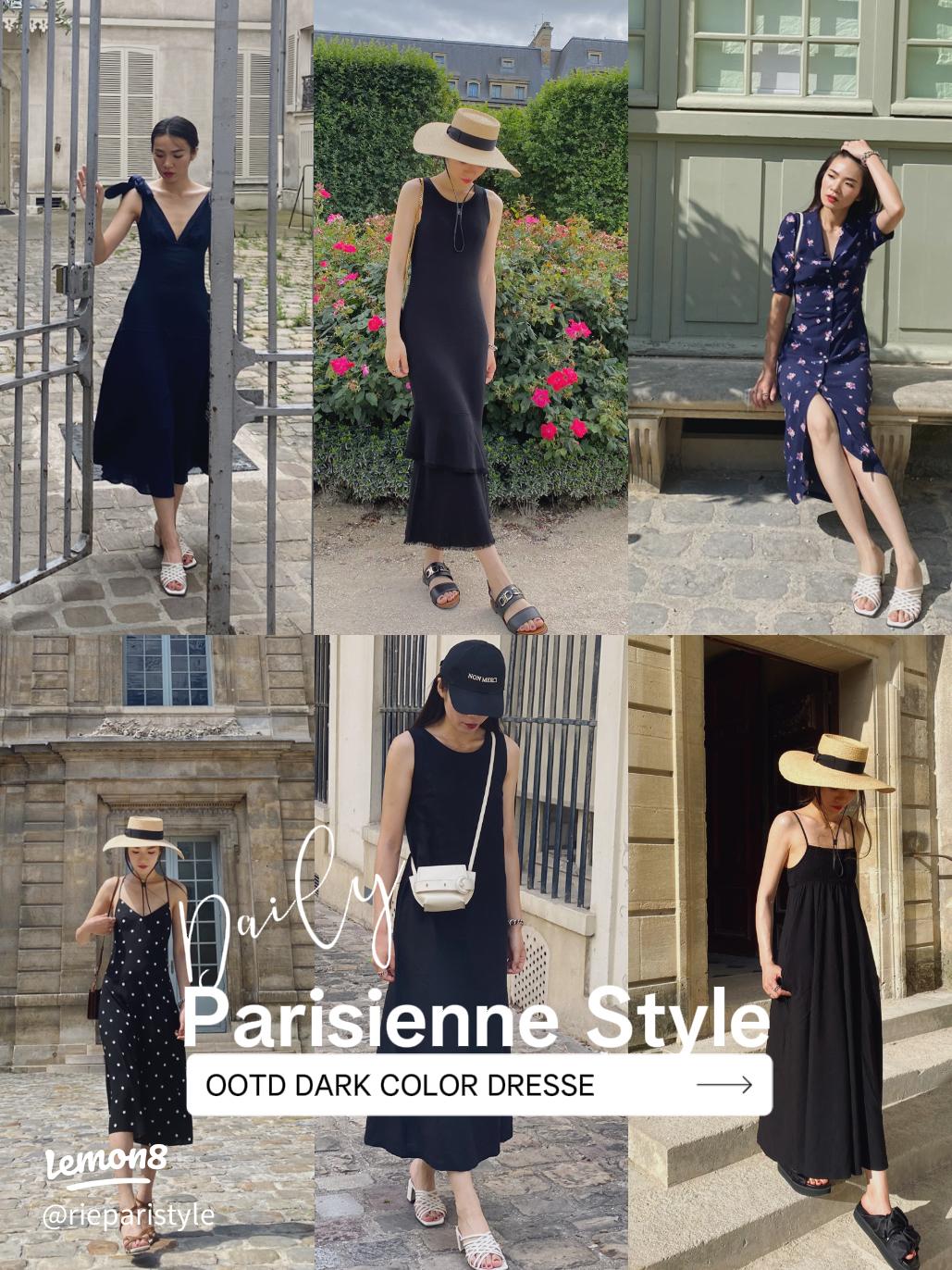 海外SNAP 2022夏 パリ編 パリジェンヌの鉄板「モノトーン」コーデの最新版はこう！Marisol