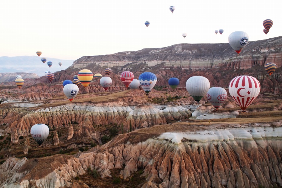 カッパドキアで旅好き女子が気球に乗ってみた・トルコツア