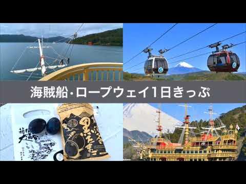 箱根満喫 芦ノ湖海賊船＆箱根ロープウェイで絶景の大涌谷へ！富士山ビューのホテルに宿泊