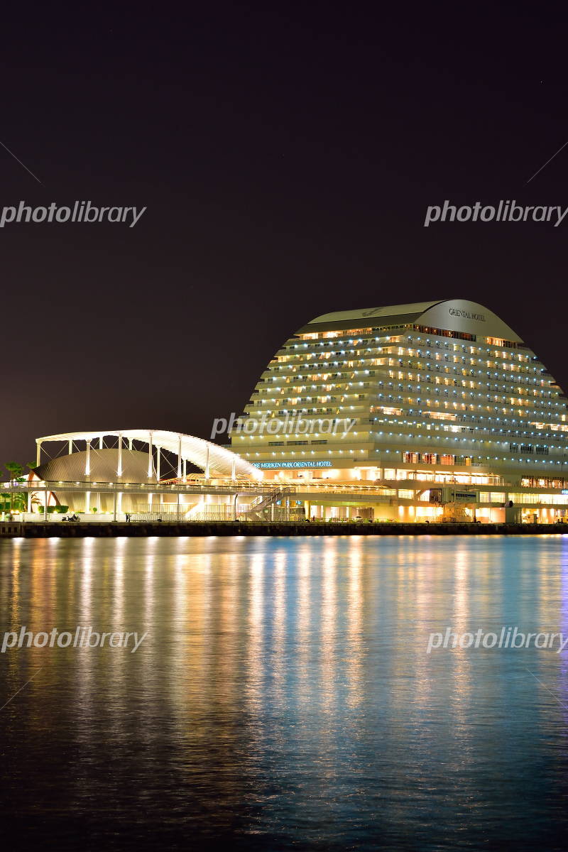 神戸ハーバーランド 夜景4465211 の写真素材