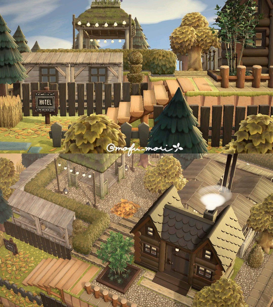 あつ森 ワイキキ『ロイヤルハワイアンホテル』 3～ホテルの内装編～