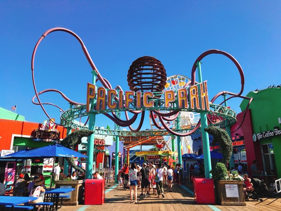 サンタモニカのビーチと遊園地を観光してきた in ロサンゼルスWakutra