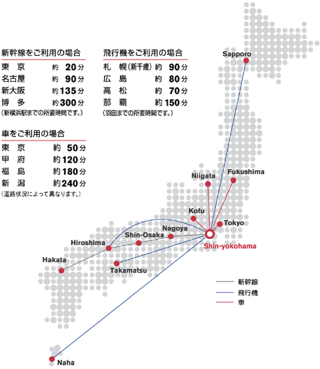 横浜駅から日産スタジアムへの行き方、徒歩では？バス、タクシーで何分