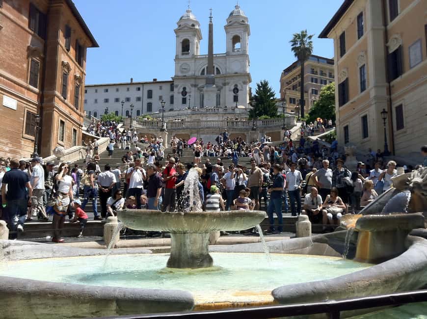 バルカッチャの噴水 クチコミ・アクセス・営業時間ローマ フォートラベル