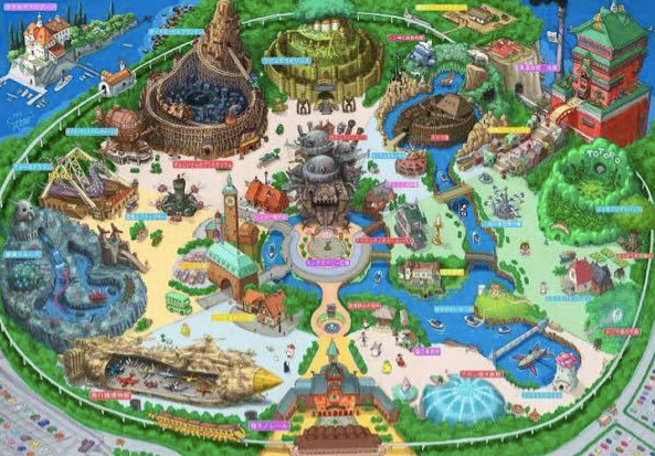 ジブリパーク：千と千尋の神隠しのジェットコースターアトラクションTikTok