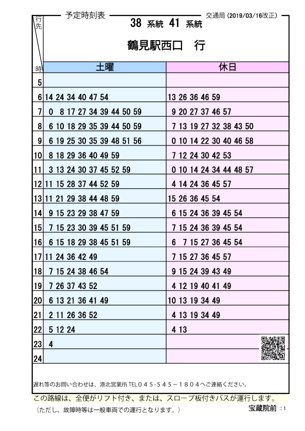 鶴見駅は路線バスの宝庫 : 支配人のたららんな日々♪