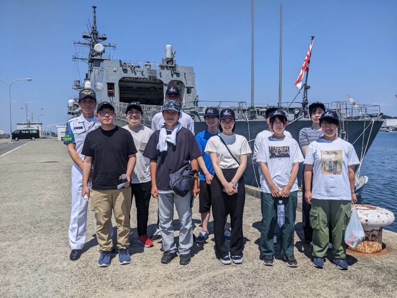 海上自衛隊 横須賀基地見学ツアー 東京地方協力本部 西東京地域事務所2023年8月23日 水