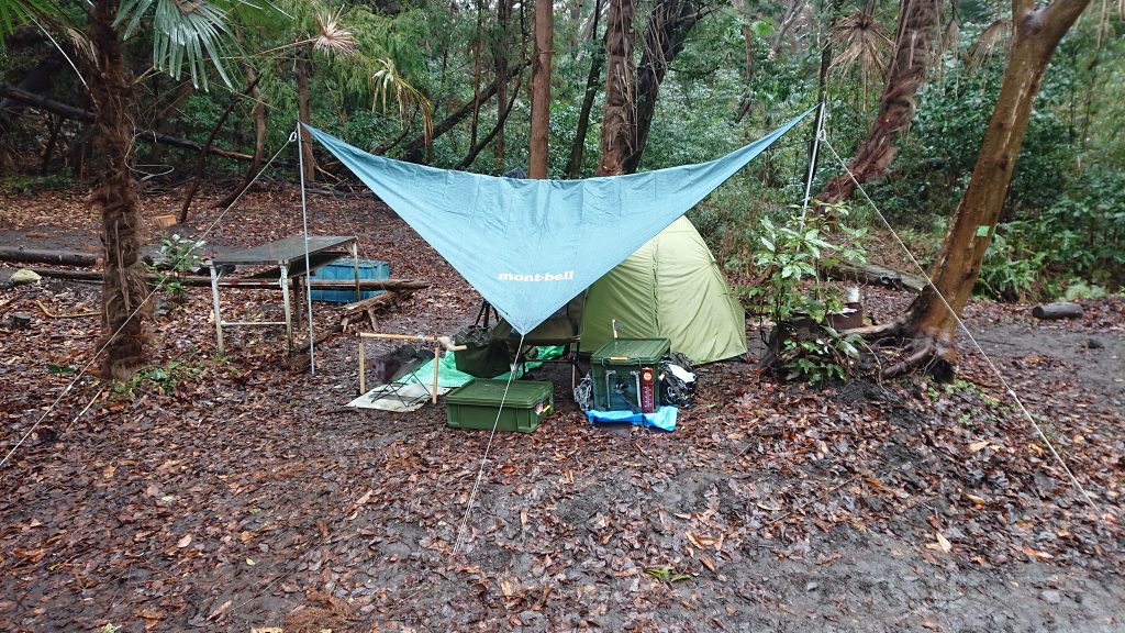 薪が使い放題！横浜市のキャンプ場「自然館泉ベリーキャンプ場」バイク乗りの絵日記