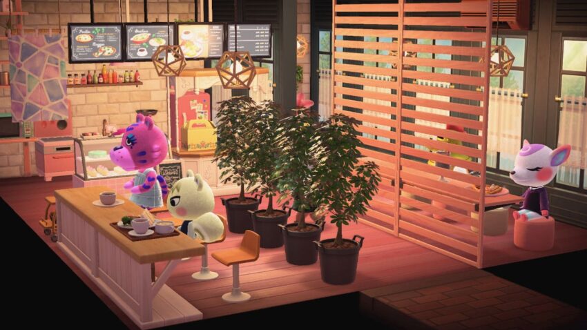 カフェ」あつ森2周目 ハピパラ 15どうぶつの森日和