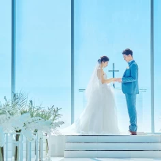 海が見えるチャペル結婚式口コミ・評判：SCAPES THE SUITE スケープス ザ