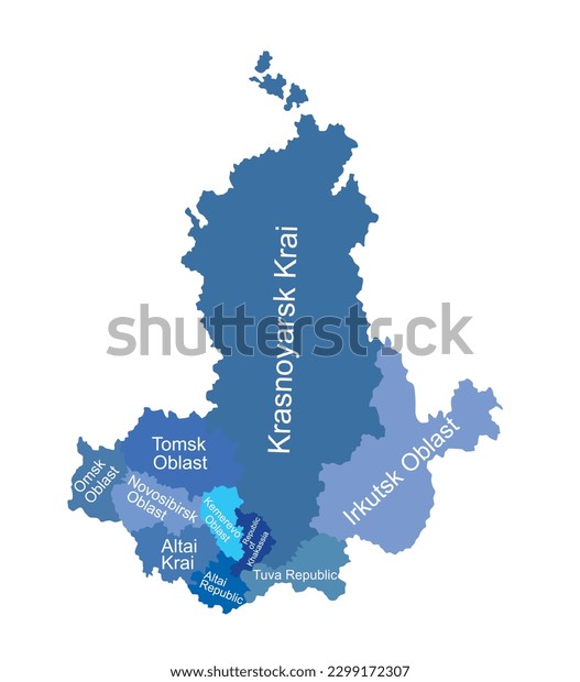 ロシアの植生図のイラスト素材・ベクター Image 54115789