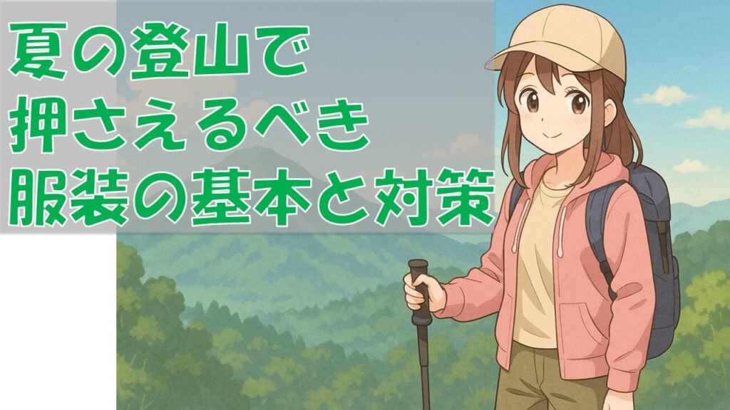 夏の山登りは気温に注意！ 安全に楽しむための服装のコツ Alpen Group Magazineアルペングループマガジン