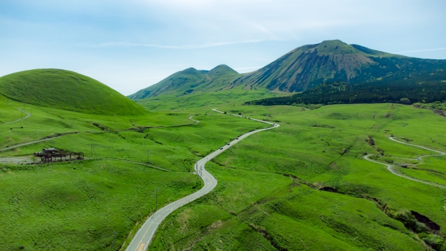 No.126 ミルクロード熊本県阿蘇市 ～ 菊池郡大津町