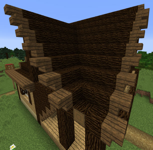 マインクラフト ファンタジーな平屋の建築講座 How to build