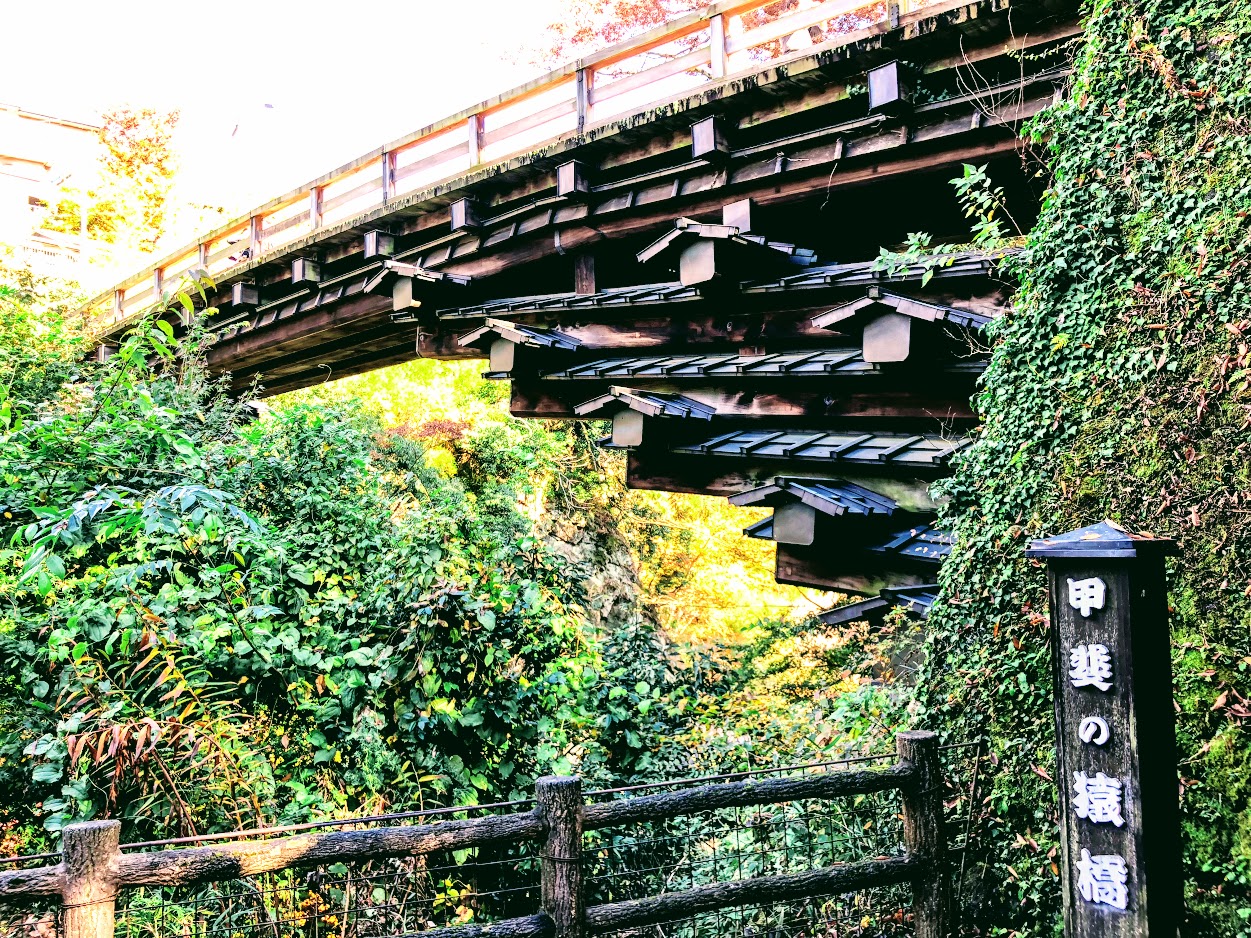 日本三奇橋 猿橋