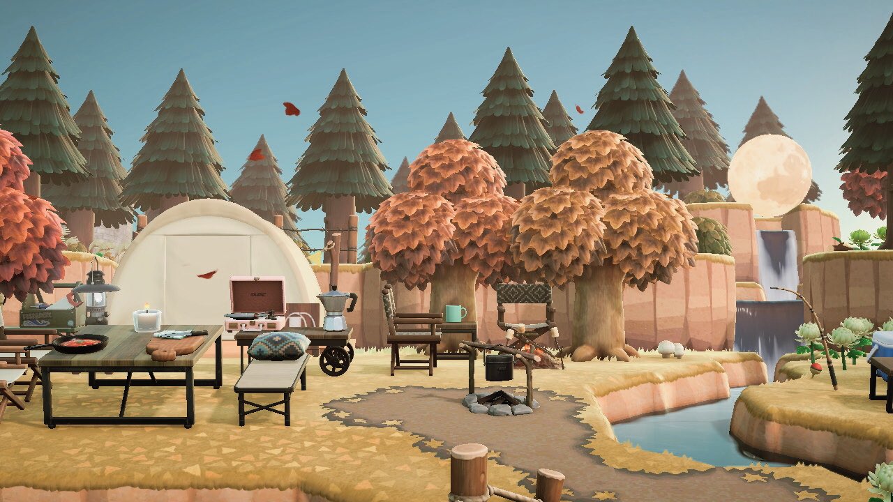 あつ森 おしゃれな海辺のレイアウト集