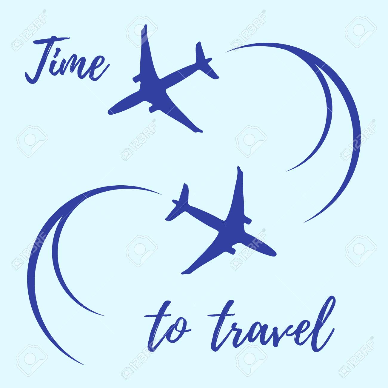 アイコン かわいい シンプル 飛行機のイラスト素材