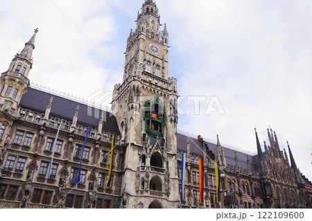 ミュンヘン、新市庁舎の時計塔から大展望