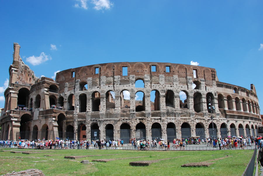 □ コロッセオ 円形闘技場 イタリア・ローマ』ローマ