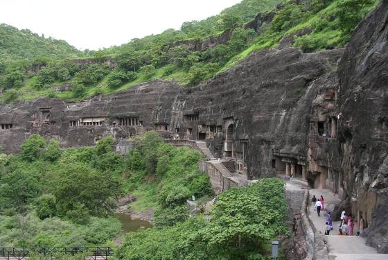 アジャンター＆エローラ石窟寺院への行き方けんけんけん