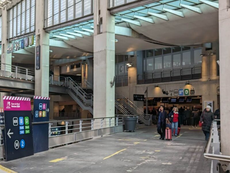 2025年 パリ北駅 -