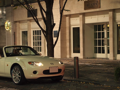 東京夜景ドライブ クルマ撮影スポット巡り 汐留イタリア街〜丸の内中通〜南高橋〜神宮外苑 銀杏並木 -