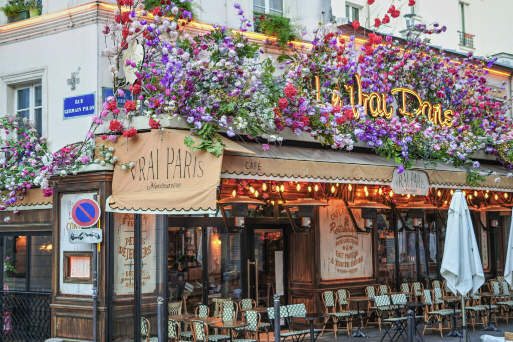 花がいっぱいのカフェ・レストラン特集！パリナビ
