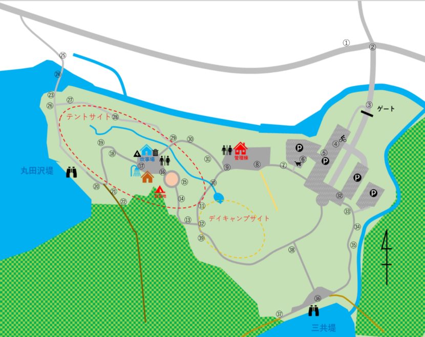 手軽ないいキャンプ場なのに、残念』 by 野外 -