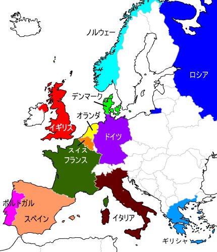イギリス留学のニチアイ＞イギリス都市ガイド -- イギリス地域分類