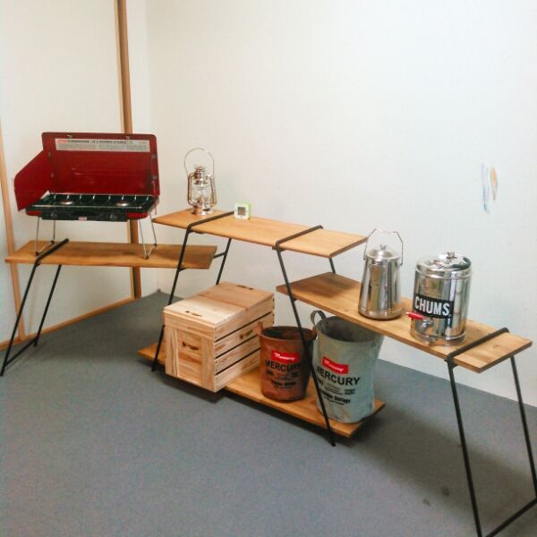 アイアンラック アイアンシェルフ 什器 イベント キャンプ