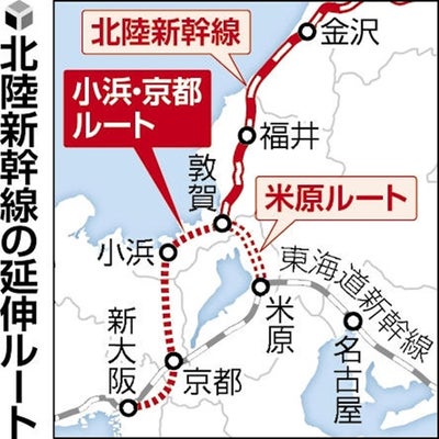 北陸新幹線」延伸1年延期、福井とJR西日本が死守したい“経済時刻表”ニュースイッチ by 日刊工業新聞社