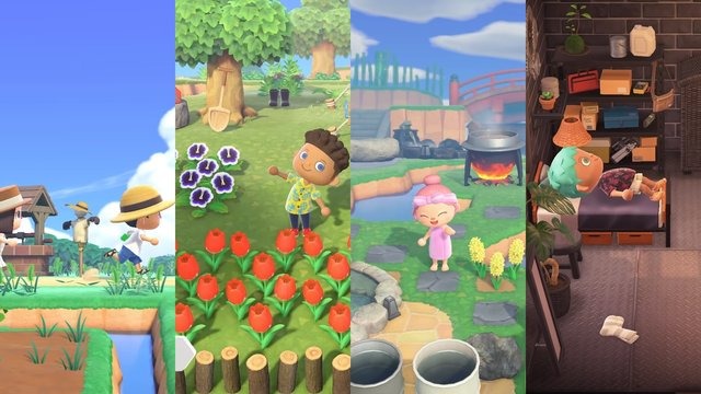 60秒島クリ🌿海外風の自然溢れる沈んだ谷あつ森あつまれどうふつの森島クリエイターTikTok