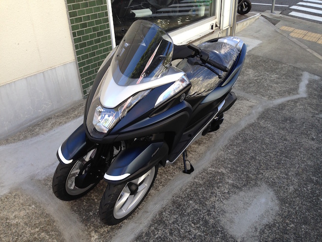 トリシティ125の飲食物宅配スペシャルを作りました！YSP大阪門真の「バイクライフコーディネーター犬村 真」ブログ