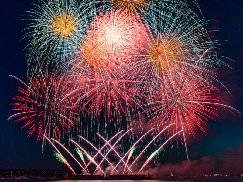 第126回 水郷おみがわ花火大会 香取市 の打ち上げ場所 -